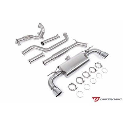 Unitronic Turbo-Back for MK7/7.5 GTI, Chrome Tips 